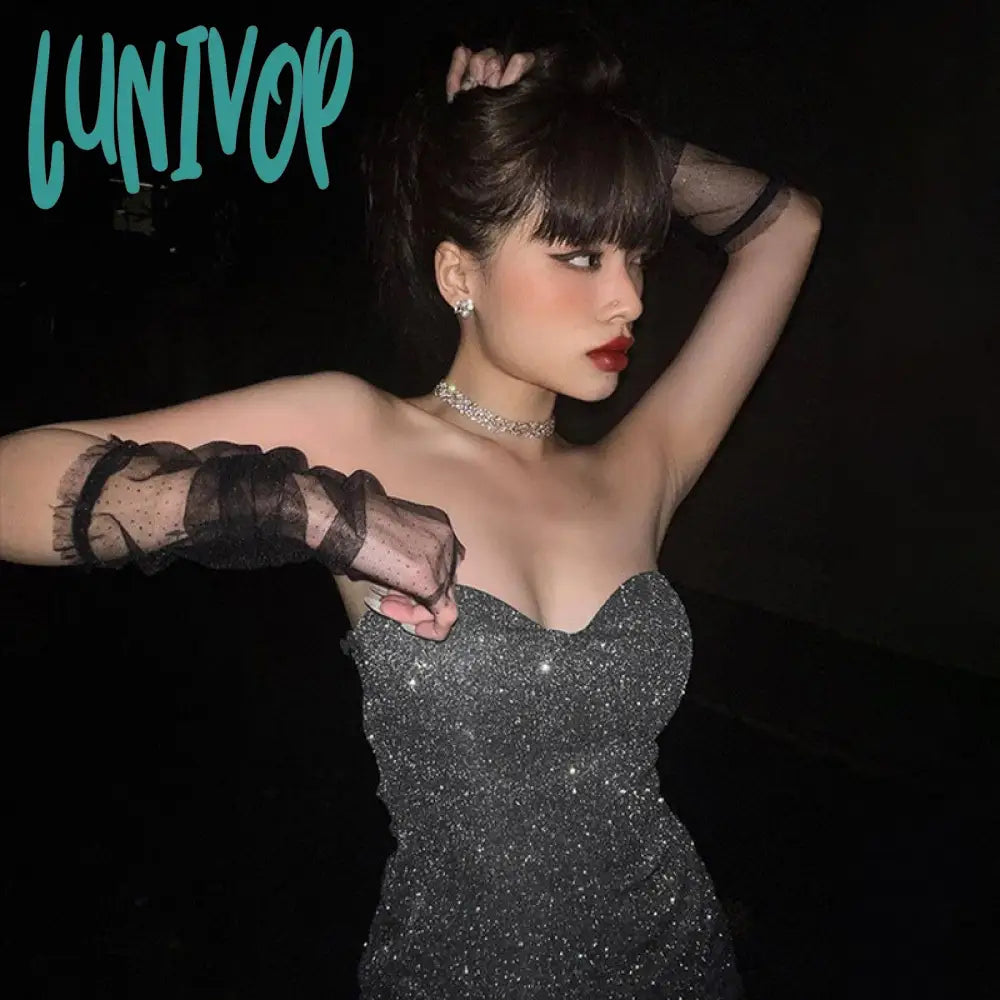 alien invasion dress to impress Style Women's Spring New Fashion Sexy V-neck Tube Top Backless Pleated Dress