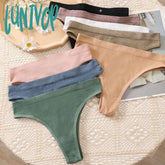 Lunivop Brazilian Panties Cotton Women’s Waist G-String Underwear Female T-Back Underpants Lady