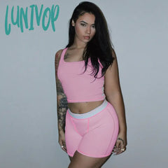 Lunivop Brown One Piece Workout Jumpsuit Active Wear Basic Fall Winter Woman Clothes Long Sleeve