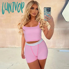 Lunivop Brown One Piece Workout Jumpsuit Active Wear Basic Fall Winter Woman Clothes Long Sleeve