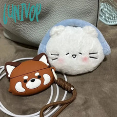 Lunivop Cute Plush Wallets For Women Small Original Designer Kawaii Lolita Coin Purse Cartoon