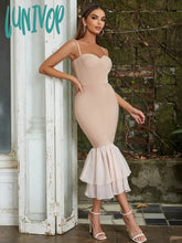 Lunivop Fashion Mermaid Bandage Dress Vestidos De Fiesta Elegantes Para Mujer Formal Occasion