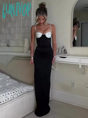 Lunivop Fashion Sexy Diamond Spaghetti Strap Bodycon Design Wedding Birthday Evening Cocktail Party