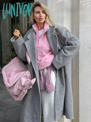 Lunivop Fashion Women’s Sports Sweatshirts Velvet Autumn Winter New Niche Solid Loose Casual