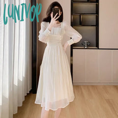 Lunivop French Elegant Princess Evening Party Dresses Women’s Spring And Summer Temperament