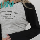 Lunivop Harajuku Vintage Letter Printed T Shirt Women Patchwork Long Sleeves Tshirts Y2K Casual