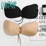 Lunivop Invisible Strapless Adhesive Stick Bra Strapless Push Up Bras Women Sexy Backless Lingerie Seamless Silicone Bralette Underwear