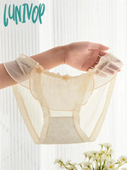 Lunivop Lace Pure Sexy Gauze Beautiful Sweet Light Breathable Female Underwear Women’s Panties