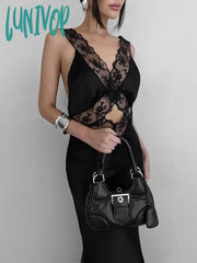 Lunivop Lace Slim Maxi Dresses For Women Clothing Deep V Neck Sexy High Wasit Long Dress Party