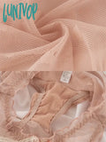 Lunivop Lace Underwear Mid-Waist Pure Cotton Crotch Thin Breathable Mesh Female Women’s Panties