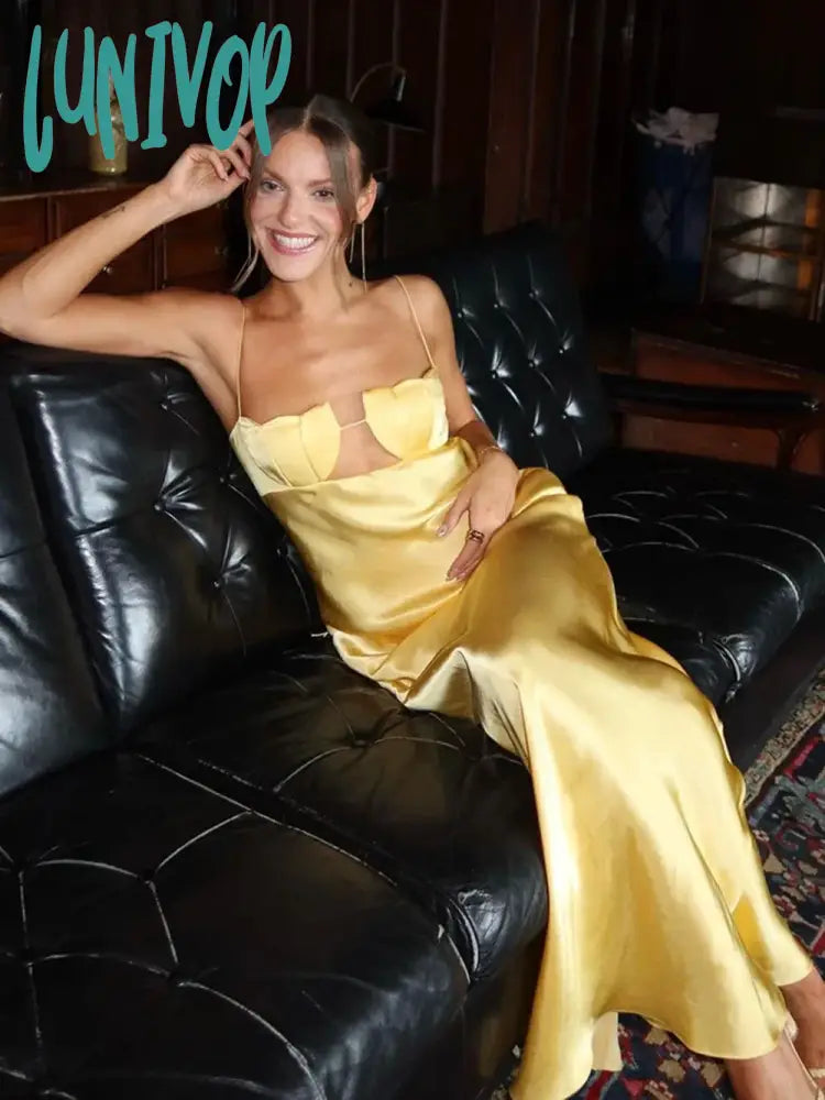 Lunivop New Women Elegant Thin Shoulder Straps Bodycon Bandage Dress Vestidos De Fiesta Birthday