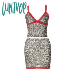 olivia rodrigo costume Women's 2024 Summer New Sexy Lace Strap Tube Top Slim Skirt Suit