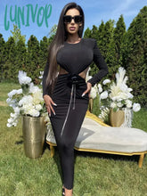 Lunivop Summer Women Sexy Mesh Ruched Flower Black Backless Maxi Long Bodycon Dress Elegant