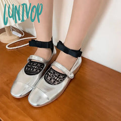 Lunivop Sweet Bow Tie Boat Socks Ballet Lolita Jk Lace Sock Japanese Y2K Summer Thin Breathable