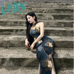 Lunivop Traditional Cheongsam Cos Pictorial Lady’s Homemade New Chinese Style Improvement Pure