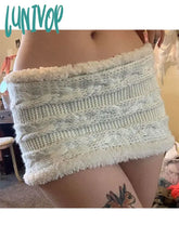 Lunivop Woman Fairy Core Mini Skirt Cute Pleated Coquette Aesthetics A-Line Japanese Fashion Gyaru