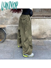 Lunivop Woman New Trend Trousers Sweatpants Aesthetics Cargo Japanese Fashion Pants Grunge Unisex