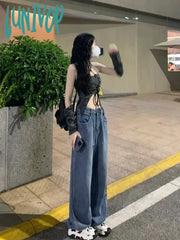 Lunivop Women Halter Camis Corset Top Y2K Sexy Sling Tops Female Summer Fashion Tunic Tanks Lace Up