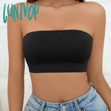 Lunivop Women Tube Strapless Bra Chest Wrap Bandeau Unlined Seamless Breathable Comfortable