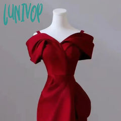 Lunivop Women’s Luxurious Evening Dress Party Elegant Luxury Celebrity Birthday Dresses For Prom