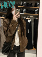 Lunivop Y2K Aesthetic Punk Vintage Trendy Solid Women’s Coats Sweet Cool Streetwear Fashion