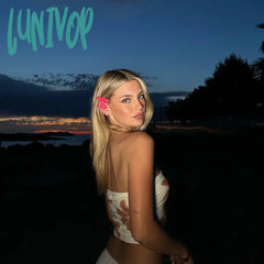 Lunivop Y2K Aesthetic Women Floral Bow Print Tube Top Fairy Grunge Sleeveless Off Shoulder Wrap