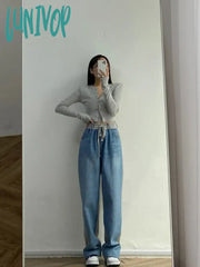 Lunivop Y2K Splice High Waist Drawstring Inset Slim Casual Pants Clothes Cargo Pants Women