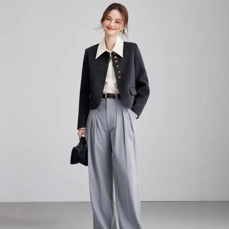 Lunivop Winter Women's Wool Double-faced Coat in 2025