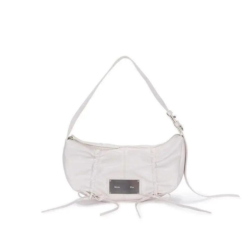 Lunivop   Wild  Knot oulder Bag Dstring Crossbody  Bag for Women Daily Use Polyester Material Summer 2024 Sle