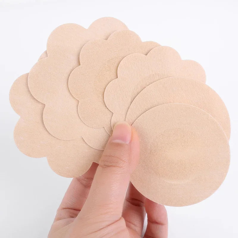 Lunivop Sticky Nipple Covers for Women Invisible Breast Petals Lift Up Stickers Lady Adhesive Bra Nipple Shield Pads Accessories