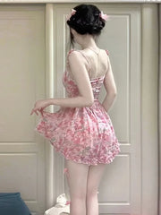 Lunivop  New In Floral Dresses Short Summer Dress Woman Trendy Mini Casual Party Fairy Clothing Ladies Dresses For Special Occasions