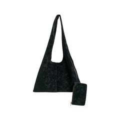 Lunivop  Women Vintage Tote Bags Large Capacity Solid Shoulder Crossbody Bags For Women Travel Commuting Handbags