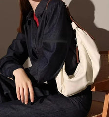 Lunivop  Large Capacity Soft Leather Hobos Bag for Women Single Shoulder Crossbody Bags