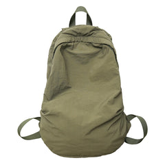 Lunivop  Large Capacity Waterproof Nylon Backpacks Solid Soft Light Leisure Or Travel Bags College style Cloth Packages Korea Casual Bag