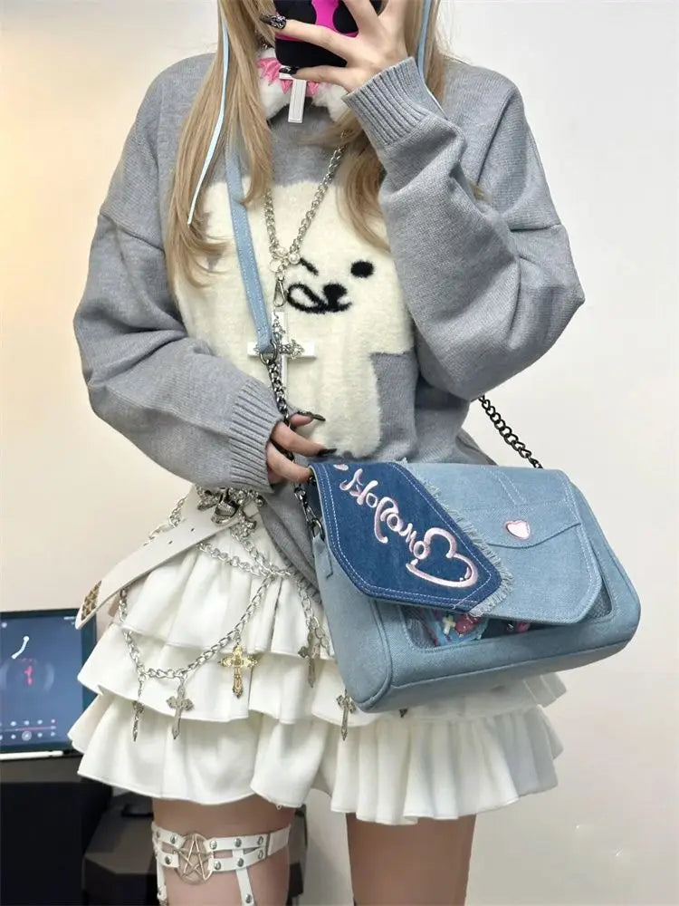 Lunivop  Sweet White Cake Skirt for Women Y2k Fashion High Waist A-line Skirts 2025 Summer New All-match Faldas Sexy Mujer
