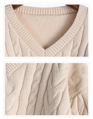 Lunivop  Women Luxury Knitting Long Sleeve V-Neck Cardigans Winter Fashion Casual Single Breasted Knitted Solid Sweater