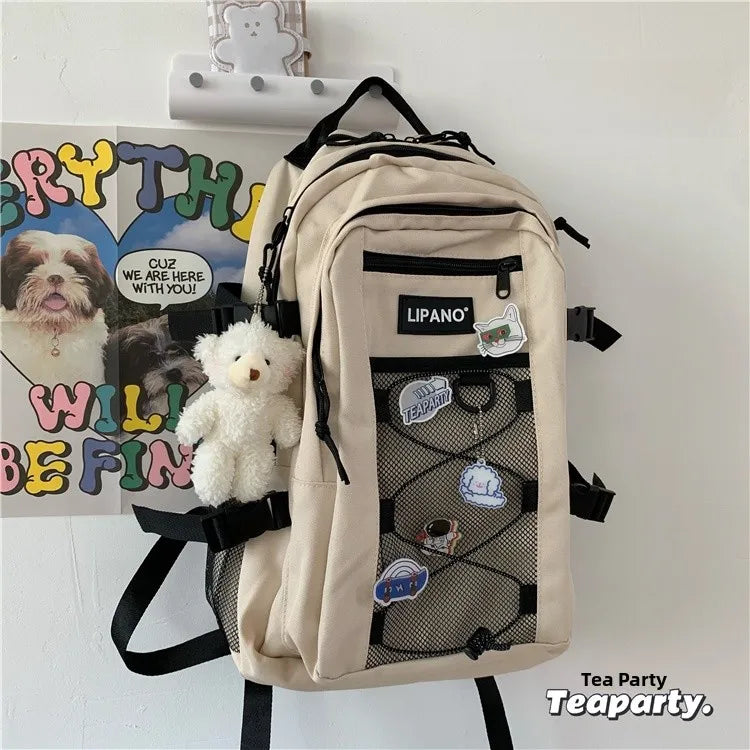 Lunivop  Large Capaci ex Harajuku Sle Bapa Korean Faion oulder Bag Water Resistant Casual Travel Bapa for Men And ...