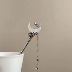 Lunivop  Fashion Moon Tassel Hair Stick For Women Classic Star Hair Stick Cheongsam Hanfu Headwear Hair Accessories