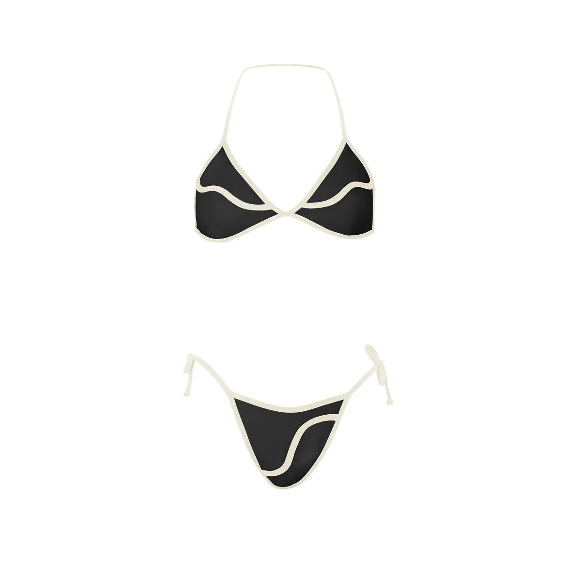 Lunivop   Sexy 3 Pieces Bikini Set Women Swimsuit With Midi Skirt Ruffle Swimwear Female Patchwork Biquini Elegant Bathingsuit Beachwear