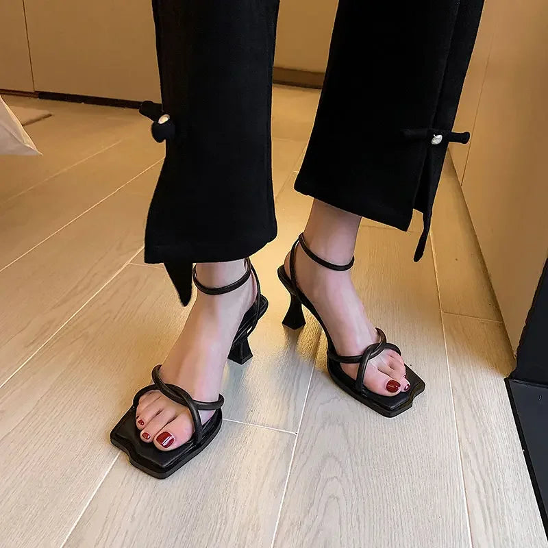 Lunivop  Stiletto Open Toe Ladies Shoes Luxury Summer Casual Sandal Daily Korea Wholesale on Offer Trending Women's Sandals Sales