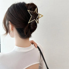 Lunivop  Metal Bow Hair Claw Clips For Women Girls Clamps Korea Geometric Grab Large Metal Hairpins Barrettes Fashion Hair Accessories