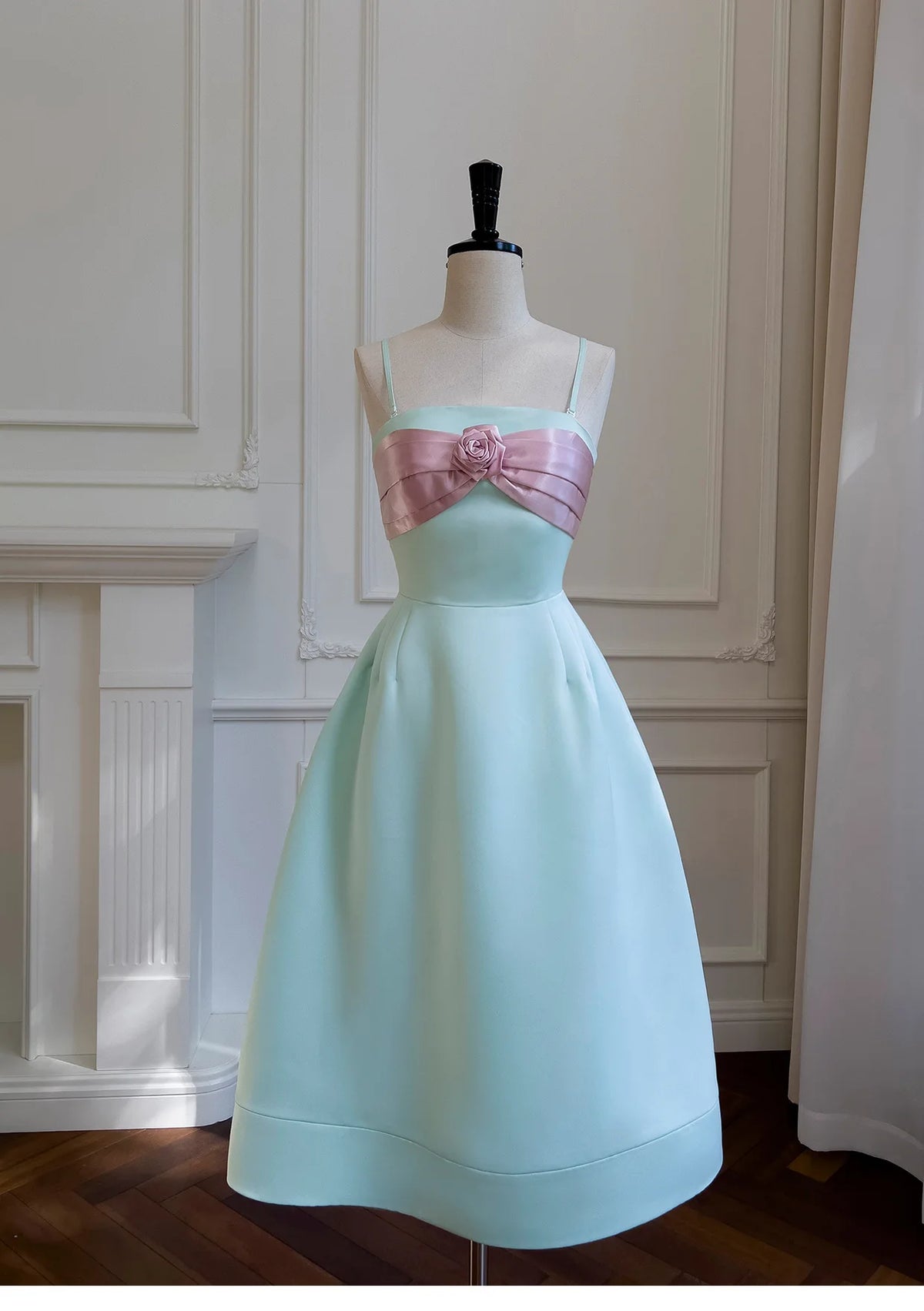 Lunivop Fashion Patchwork Dress Women's Strapless Suspender Waist Cinching Slimming Dresses 2025 Summer New Tide