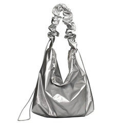Lunivop  Korean Ins Pleated Nylon Cloth Tote Bag Women's Versatile One Shoulder Underarm Crossbody Bags