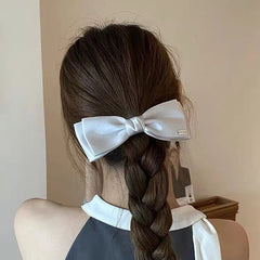Lunivop  Women's Hair Clip Sweet Style French Double Bow Spring Clip Sweet Hair Stereo Clip Kawaii Hair Accessories Bow Clip Hair Band