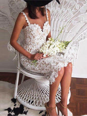 Lunivop  Bella Philosophy woman spring sexy embroidery spaghetti strap shirt dress high line strapless sheath dress knee lace party dress