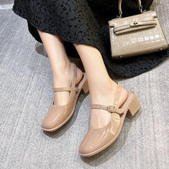 Lunivop  Women's Sandals Outdoor With Medium Heels Ladies Shoes Summer Sale Shoe Luxury Vip High Quality Anti Slip Hot Footwear Pvc