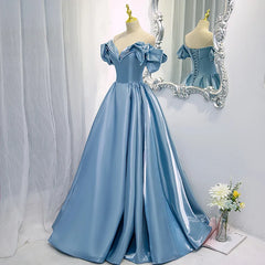 Lunivop  Customized Princess Blue Evening Dress  Sweet Memory Sexy Girl Off The Shoulder Gown Lace Up Corset Back Prom Dresses