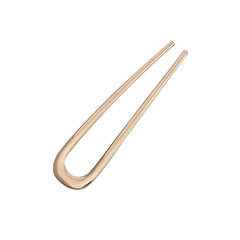 Lunivop  U-Shaped Hair Fork Fashion Hairpin Black Color Metal Hairpin Geometric Design Headwear Hair Sticks Women Girls