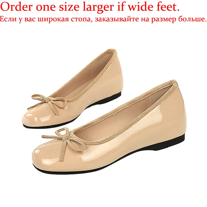 Lunivop  Women Lovely Wine Red Bow Design Round Toe Scarpins Female Fashion 4cm Increased Internal Shoes Lady Comfortable Slip-On Pumps