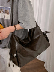Lunivop  New Retro Tote Single Shoulder Commuting Bags Large Capacity Crossbody Bag for Women